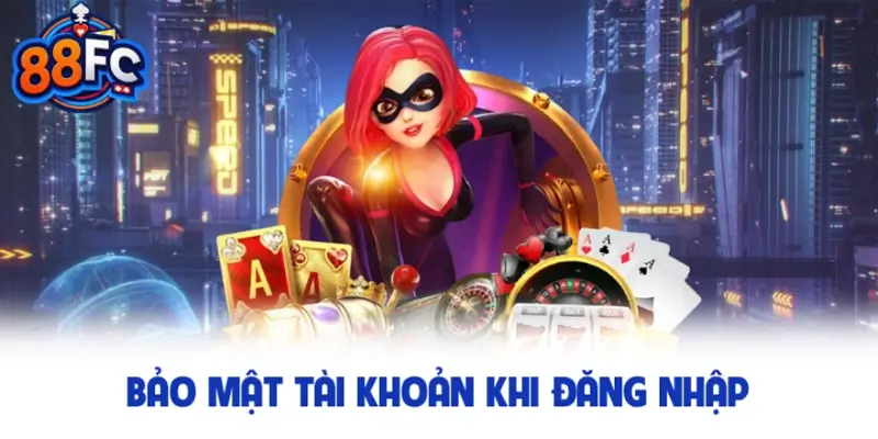 Bảo mật tài khoản khi đăng nhập ở trang game 88FC Bảo mật tài khoản khi đăng nhập ở trang game 88FC